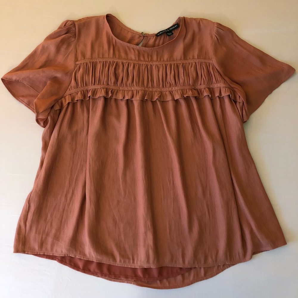 Harlowe & Graham Ruffle Top - Picture 2 of 8